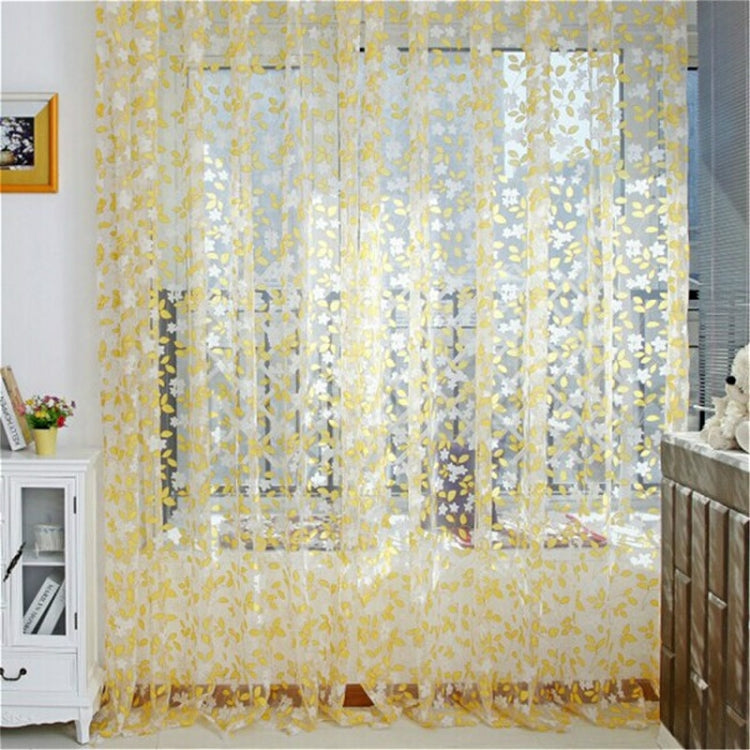 Romantic  Tulle Pastoral Window Screens Door Balcony Curtain, Size:1Mx2M Rod Processing