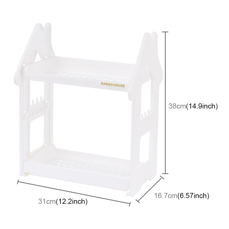 Cosmetics Shelf Plastic Tables Bathroom Washrooms Kitchen Shelves