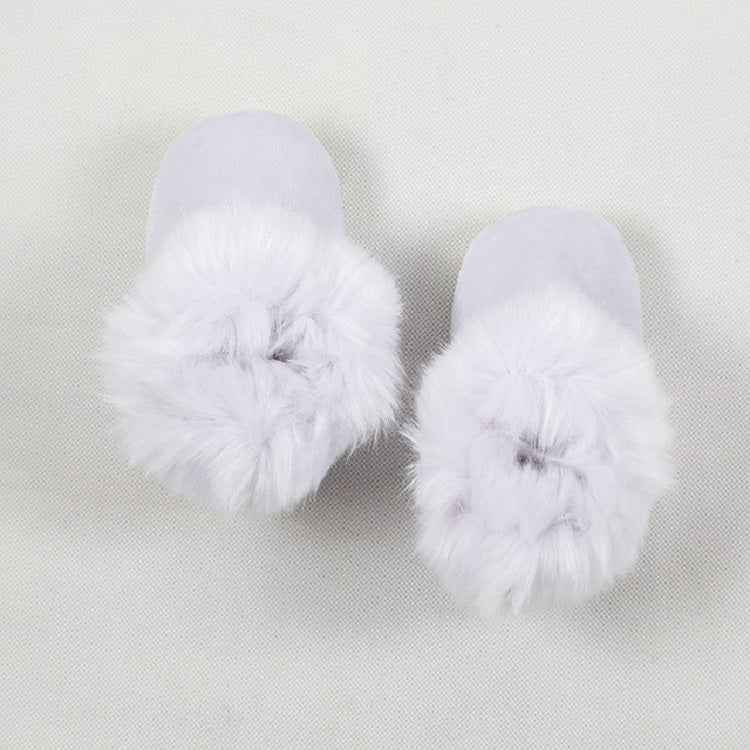 Winter Newborn Plush Slippers Home Indoor Warm Non-slip Bag with Baby Boots, Size:Bottom Length 13cm