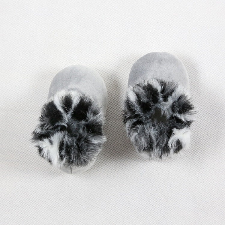 Winter Newborn Plush Slippers Home Indoor Warm Non-slip Bag with Baby Boots, Size:Bottom Length 13cm