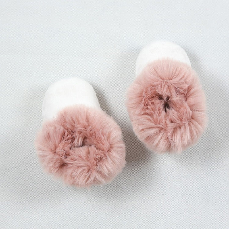 Winter Newborn Plush Slippers Home Indoor Warm Non-slip Bag with Baby Boots, Size:Bottom Length 13cm