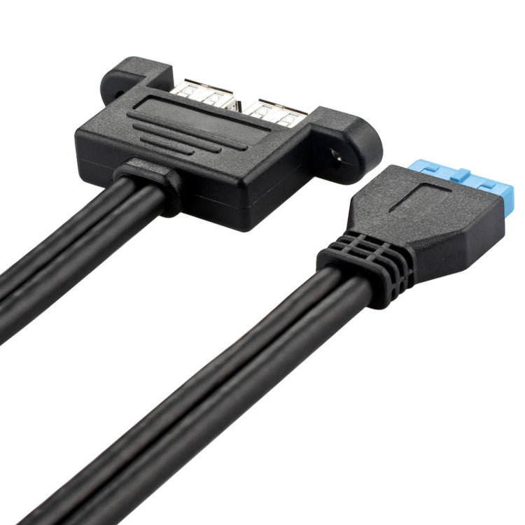 USB3.0 20P Bezel Cable Chassis PCI Bit Expansion USB3.0 Female Full-height Half-height Bezel