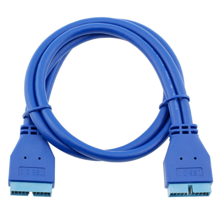 USB3.0 20PIN M-M Extension Cable Chassis Front Panel Extension Pure Copper Core Wire