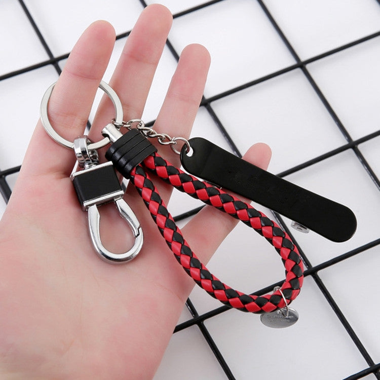 Scooter Beer Bottle Opener with Keychain Pendant Multifunctional Small Toy, Color:Black Red Rope Button +Black
