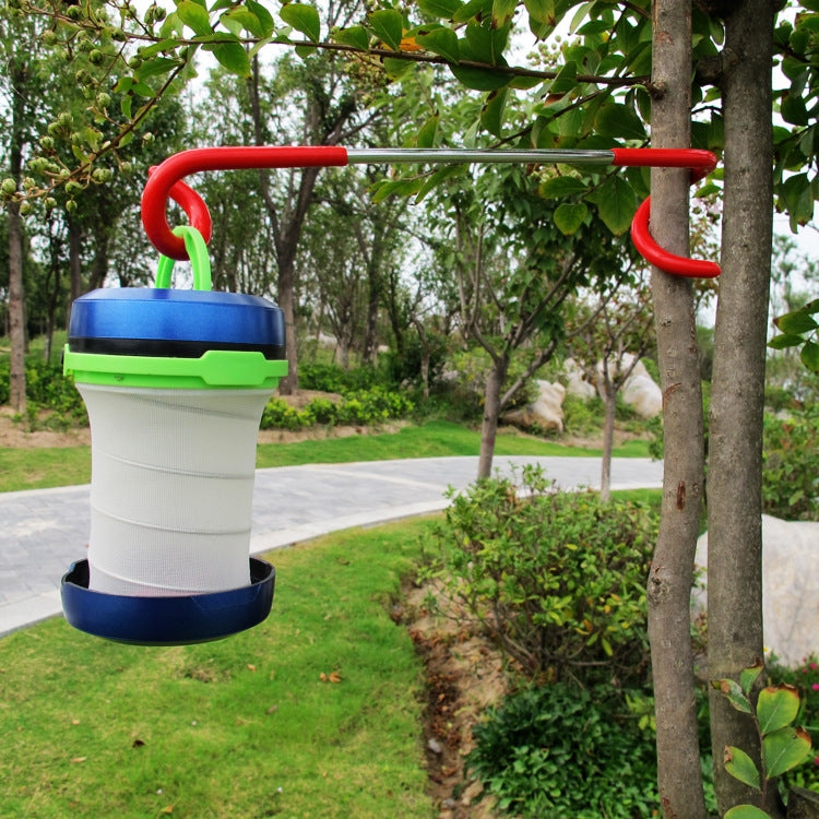 27CM Outdoor Portable Light/Bag/Cloth Hanging Hook Tent Beach Camping Tents Pole Accessories Alloy Hooks, Color Random Delivery