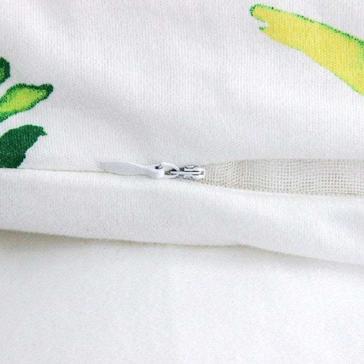 Spring and Autumn Thick Warm Sleeping Bag Blanket Winter Quilt Can Be Detached, Style:Thick Cactus