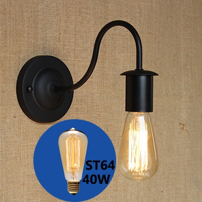 Retro Personality Simple Living Room Dining Room Corridor Bedroom Lighting Wall Lamp