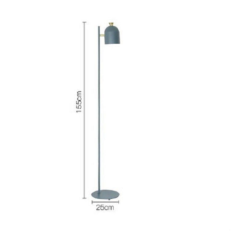Creative Personality Wrought Iron Floor Lamp Living Room Bedroom Bedside Study Stand Lamp