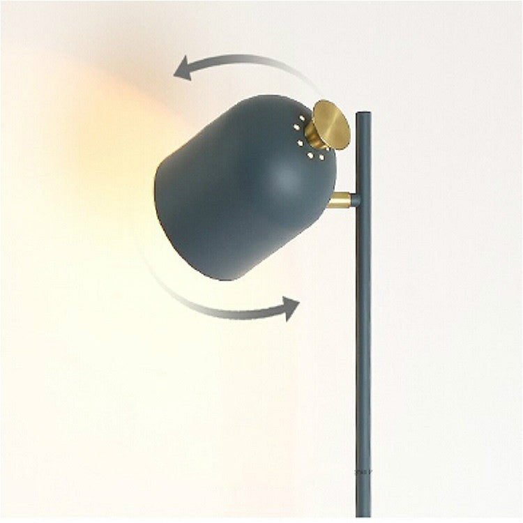 Creative Personality Wrought Iron Floor Lamp Living Room Bedroom Bedside Study Stand Lamp