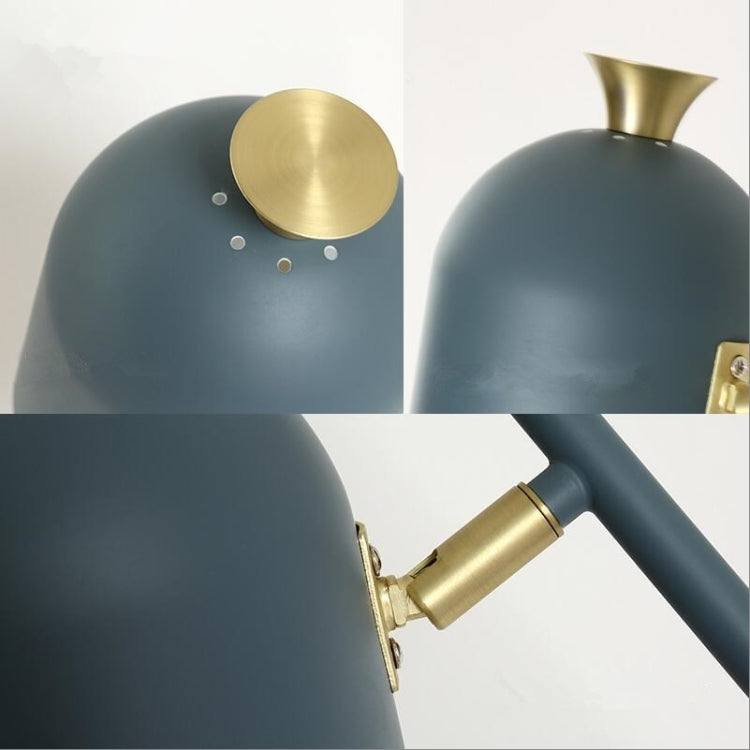 Creative Personality Wrought Iron Floor Lamp Living Room Bedroom Bedside Study Stand Lamp