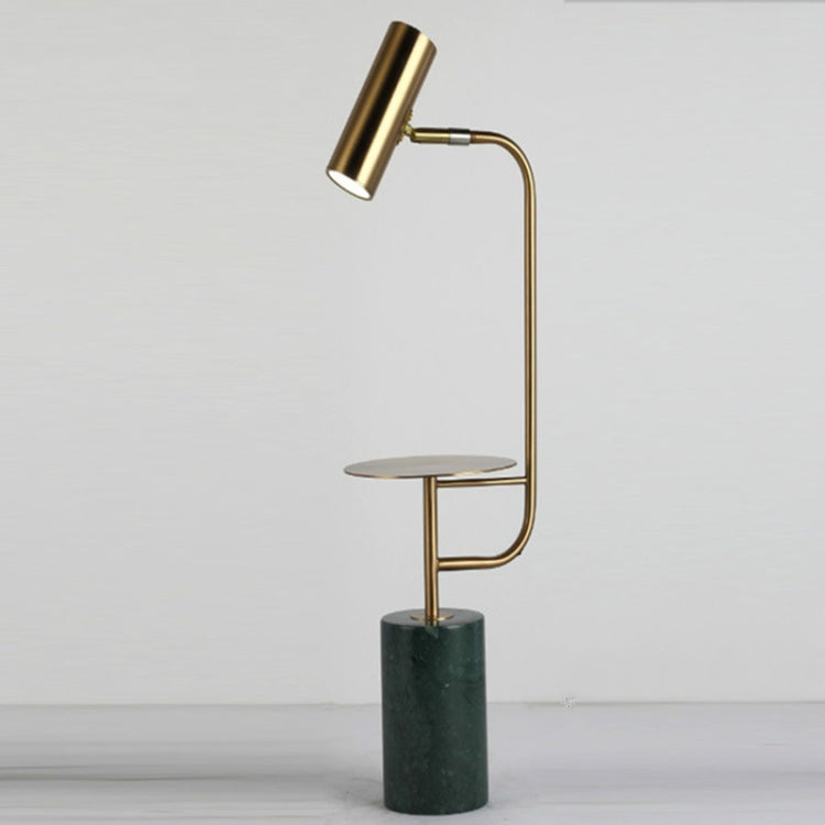Minimalist Marble with Small Table Floor Lamp