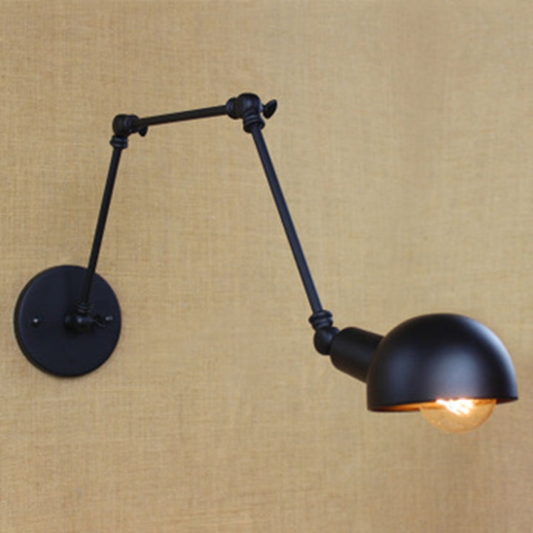 Simple Creative Retro Wall Lamp Outdoor Antique Industrial Wrought Iron Bedroom Lamp