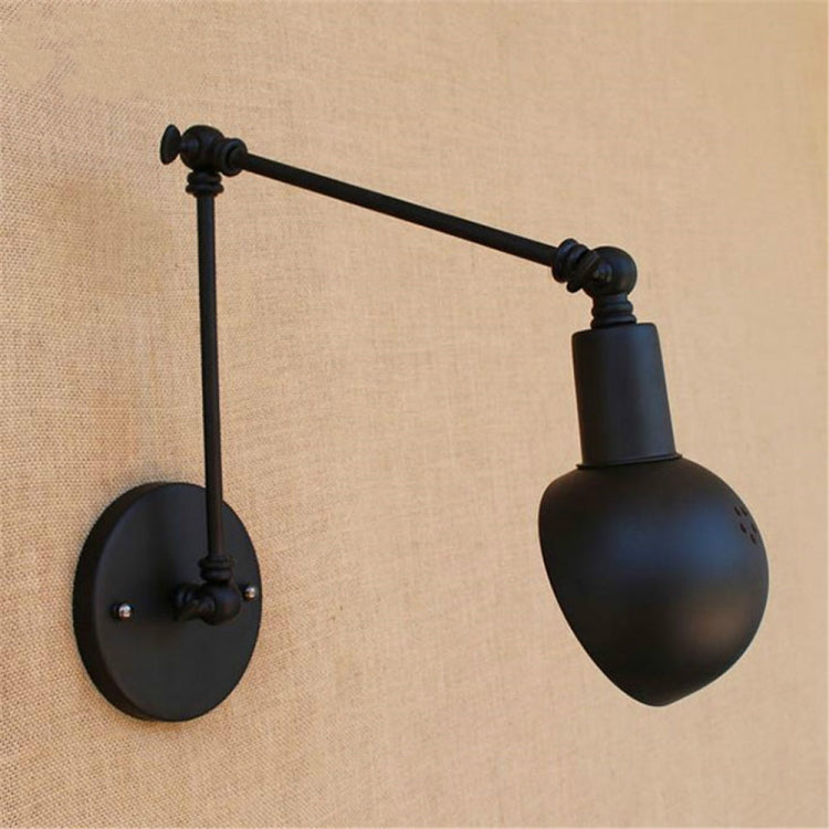 Simple Creative Retro Wall Lamp Outdoor Antique Industrial Wrought Iron Bedroom Lamp