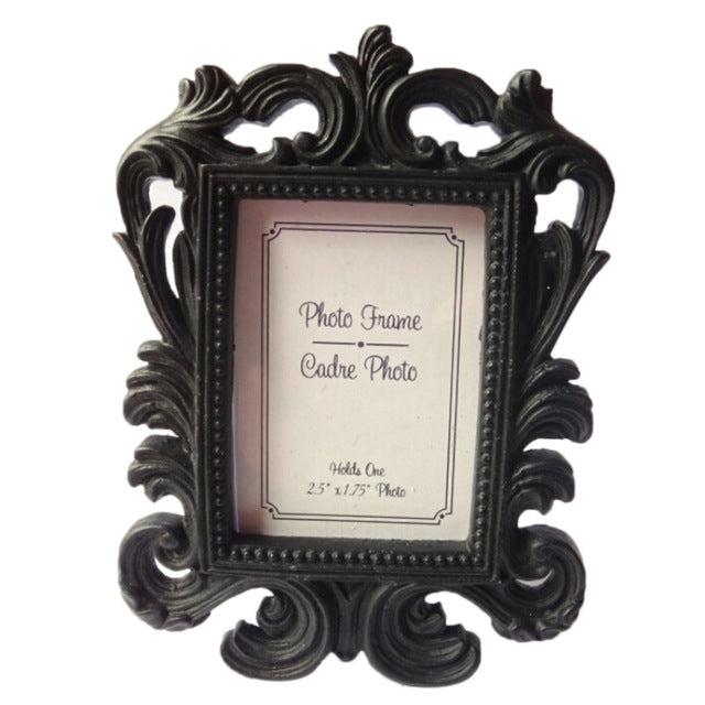10 PCS Vintage Decorative Flower Photo Frame Wedding Home Decor Desktop Picture Frame