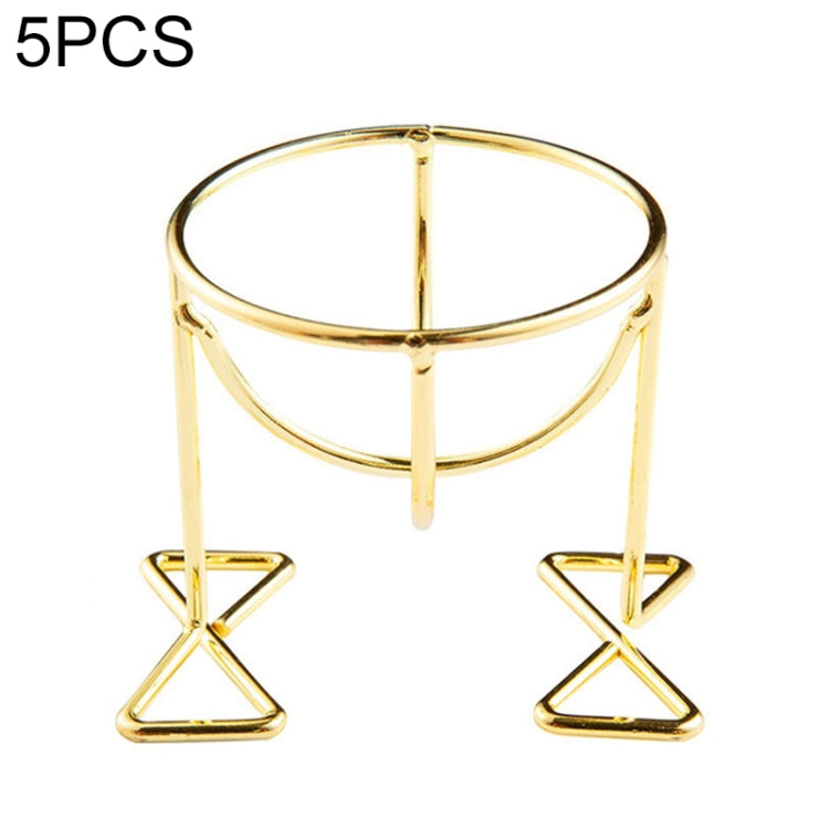 5 PCS Beauty Egg Shelf Storage Box Rack Puff Makeup Sponge Egg Dustproof Bracket, Model:Bow