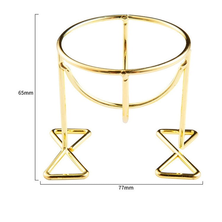 5 PCS Beauty Egg Shelf Storage Box Rack Puff Makeup Sponge Egg Dustproof Bracket, Model:Bow