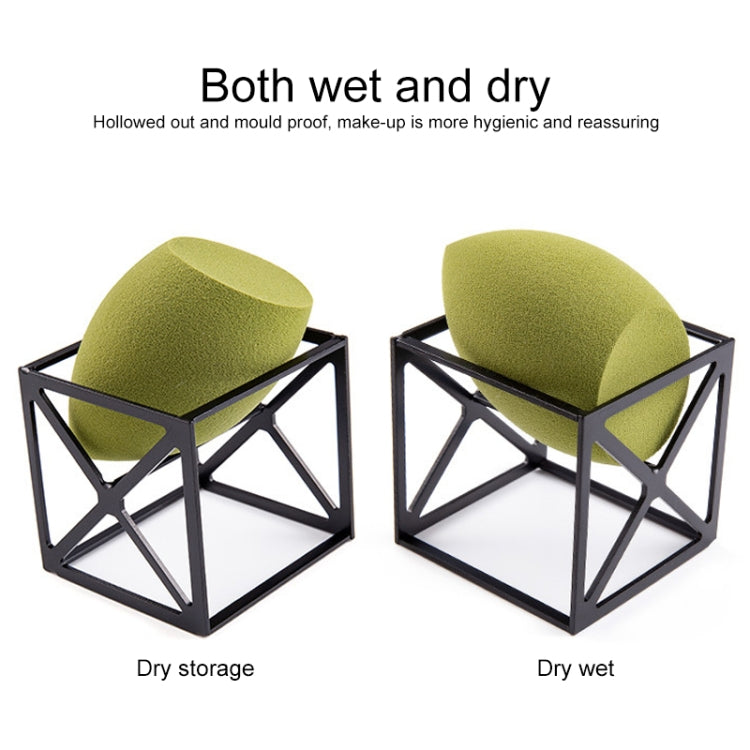 5 PCS Beauty Egg Shelf Storage Box Rack Puff Makeup Sponge Egg Dustproof Bracket, Model:Bow