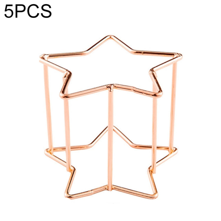 5 PCS Beauty Egg Shelf Storage Box Rack Puff Makeup Sponge Egg Dustproof Bracket, Model:Pentagram