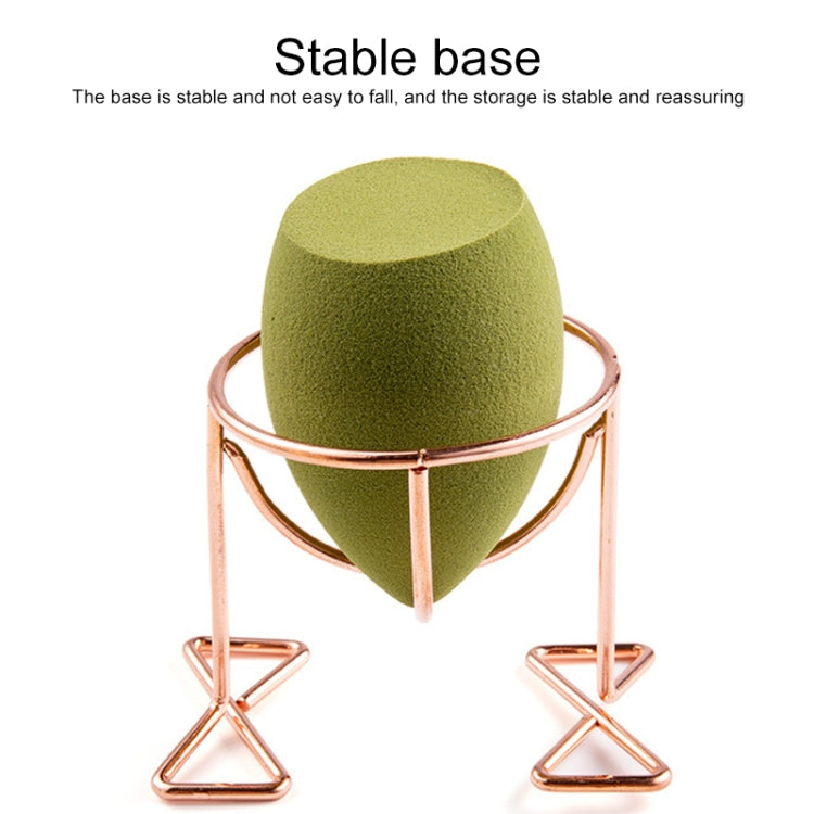 5 PCS Beauty Egg Shelf Storage Box Rack Puff Makeup Sponge Egg Dustproof Bracket, Model:Diamond