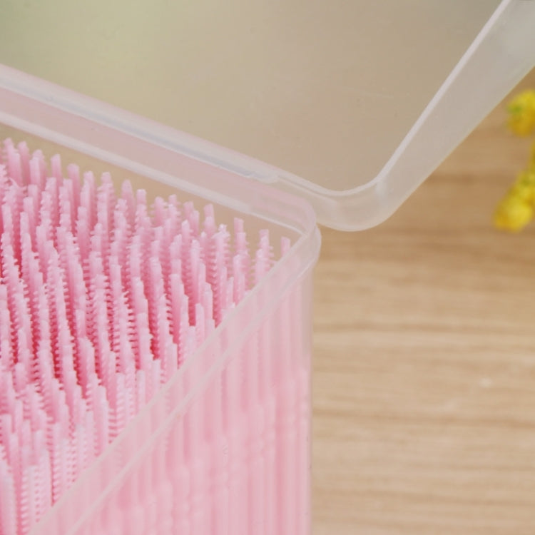 Double Head Simple Loaded Disposable Toothpick Portable Dental Care Cleaning Tool(Random Color Dlivery)