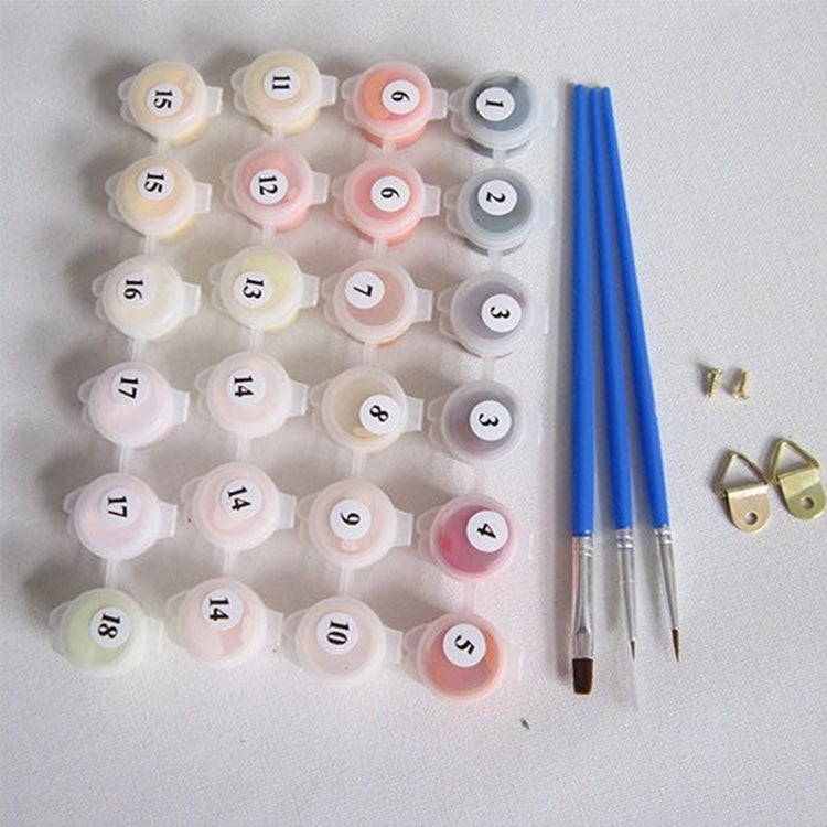 Butterfly Fairy Pattern DIY Digital Oil Acrylic Painting Kit