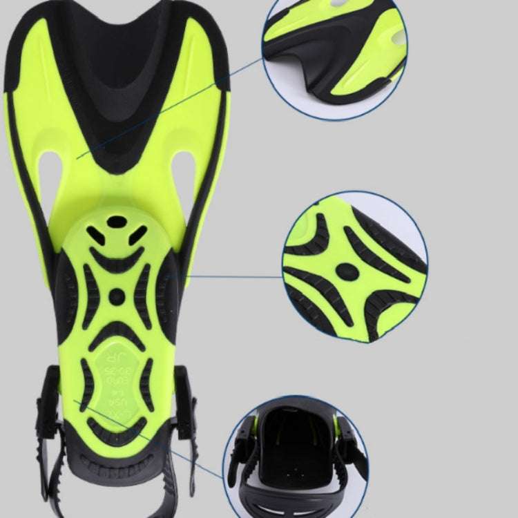 Adult Children Adjustable Flippers Snorkeling Equipment