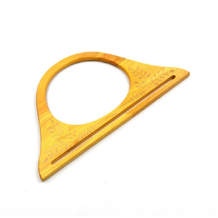 10 PCS Handbag Printed Wooden Handle Bag Accessories