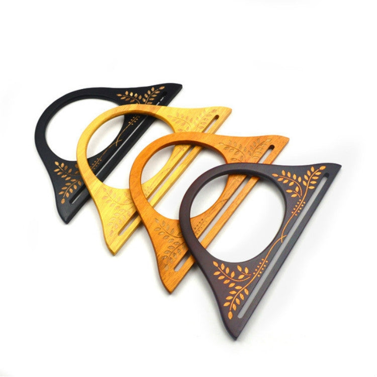 10 PCS Handbag Printed Wooden Handle Bag Accessories