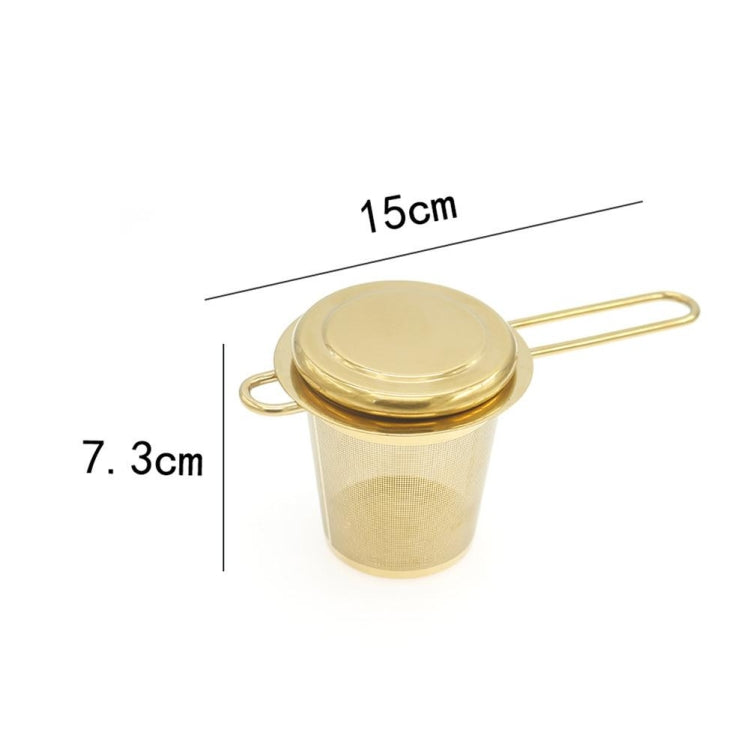 2PCS Mesh Tea Infuser Reusable Tea Strainer Teapot Stainless Steel Loose Tea Leaf Spice Filter