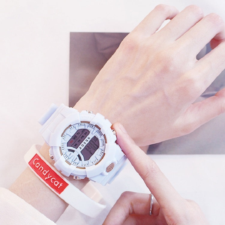 2 PCS Children Outdoor Sports Watch Multi-function Electronic Watch