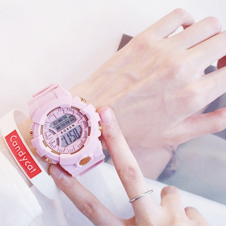 2 PCS Children Outdoor Sports Watch Multi-function Electronic Watch