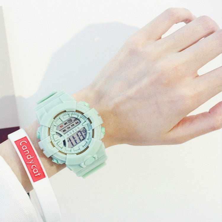 2 PCS Children Outdoor Sports Watch Multi-function Electronic Watch