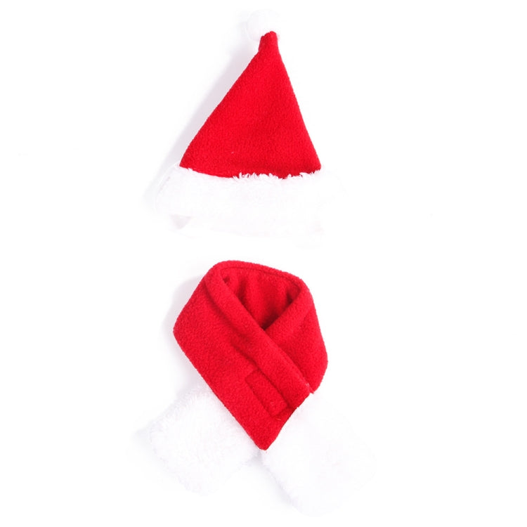 Cat Dog Christmas Hat Around Christmas Clothes Accessories, Size:M