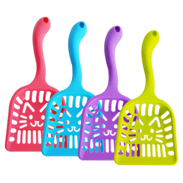 2 PCS 1403 Pet Supplies Dog Puppy Cat Kitten Cleaning Tool Scoop Poop Shovel Waste Tray (Random Color)
