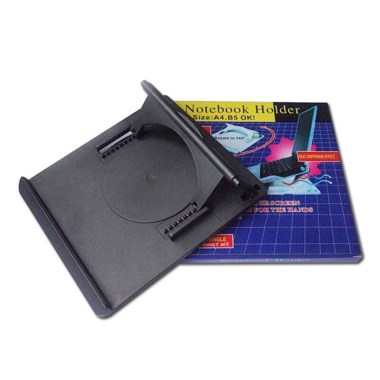 360 Degree Rotating Foldable Computer Cooling Base