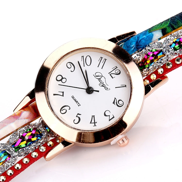 Douya D048 National Style Circle Bracelet Quartz Watch