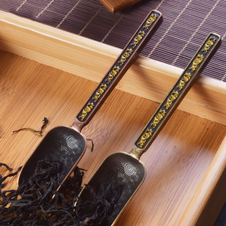 Chinese Copper Tea Spoon Tea Leaves Chooser