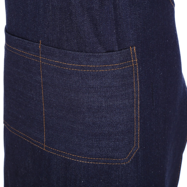 Halter Adjustable Denim Apron