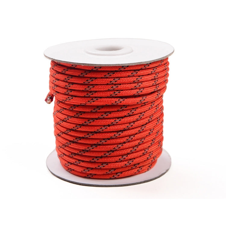 4MM Diameter Reflective String Windproof Tent Rope Guy Line For Camping  Rope, Color:20meters