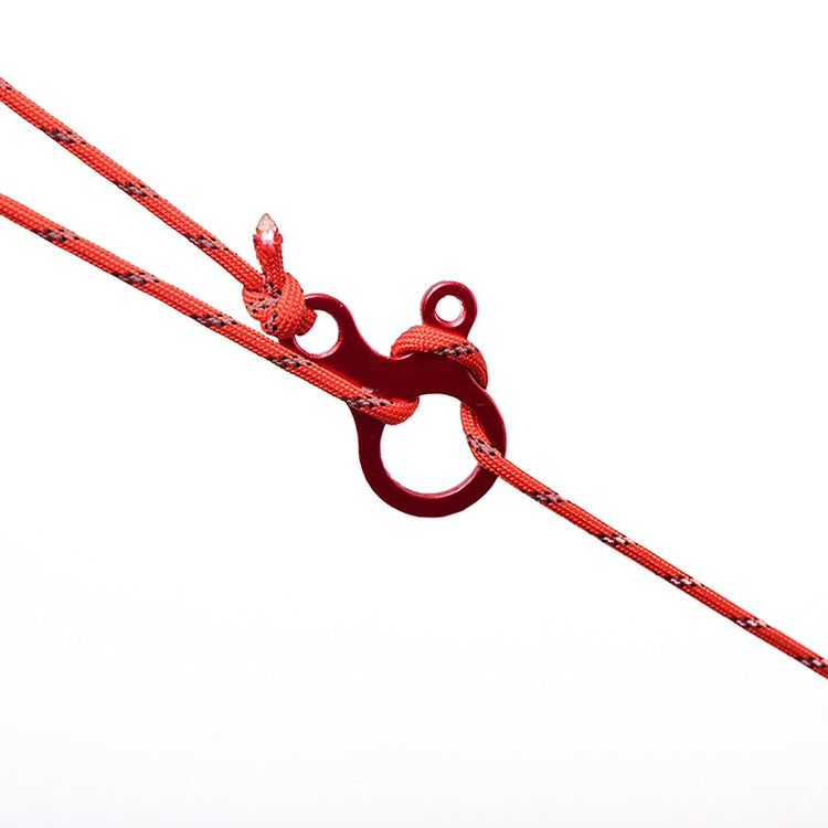 4MM Diameter Reflective String Windproof Tent Rope Guy Line For Camping  Rope, Color:30meters