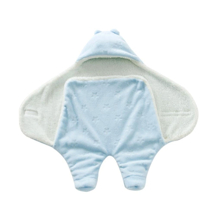 Spring and Autumn Thick Baby Hooded with Feet and Bedding, Size:Sï¼ˆSuit for Baby of 0-3Mï¼‰