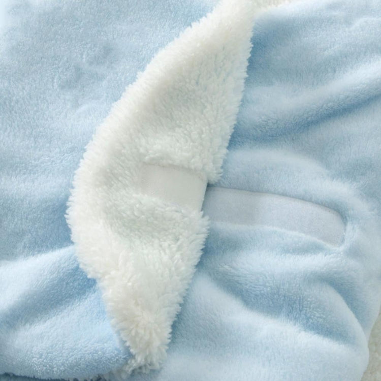 Spring and Autumn Thick Baby Hooded with Feet and Bedding, Size:Sï¼ˆSuit for Baby of 0-3Mï¼‰