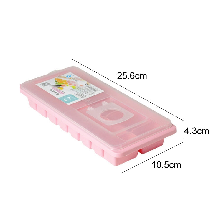 Candy Color Creative Ice Cream Ice Lattice Ice Cube Mold with Lid