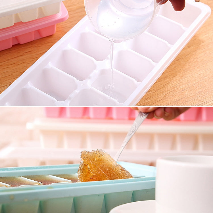 Candy Color Creative Ice Cream Ice Lattice Ice Cube Mold with Lid