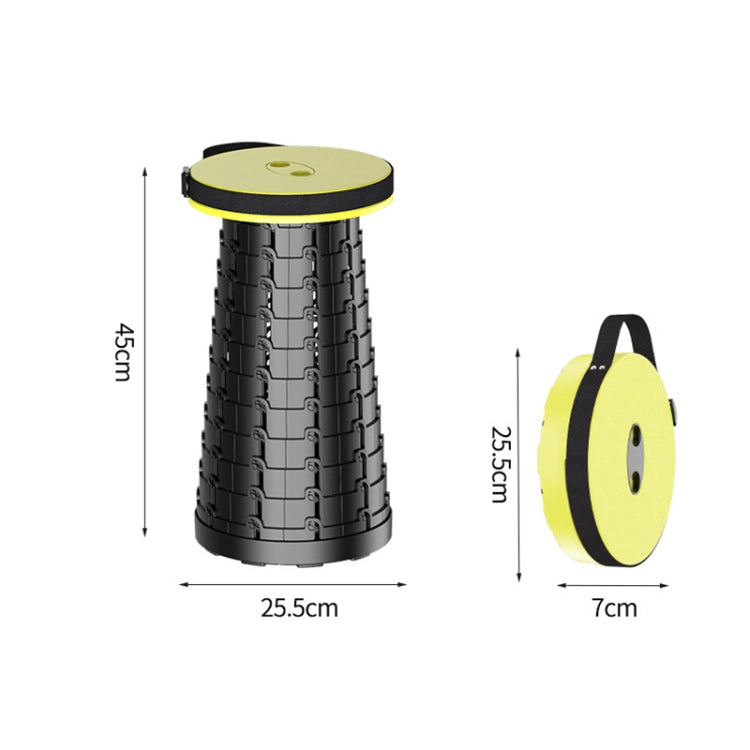 Portable Multifunctional Outdoor Fishing Telescopic Folding Stool