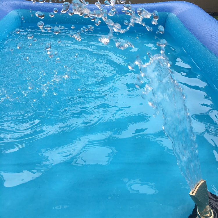 Water View Rockery Fountain All Copper Stainless Steel Adjustable Universal Fan-shaped Flat Nozzle, Size:2å¯¸(Brass)