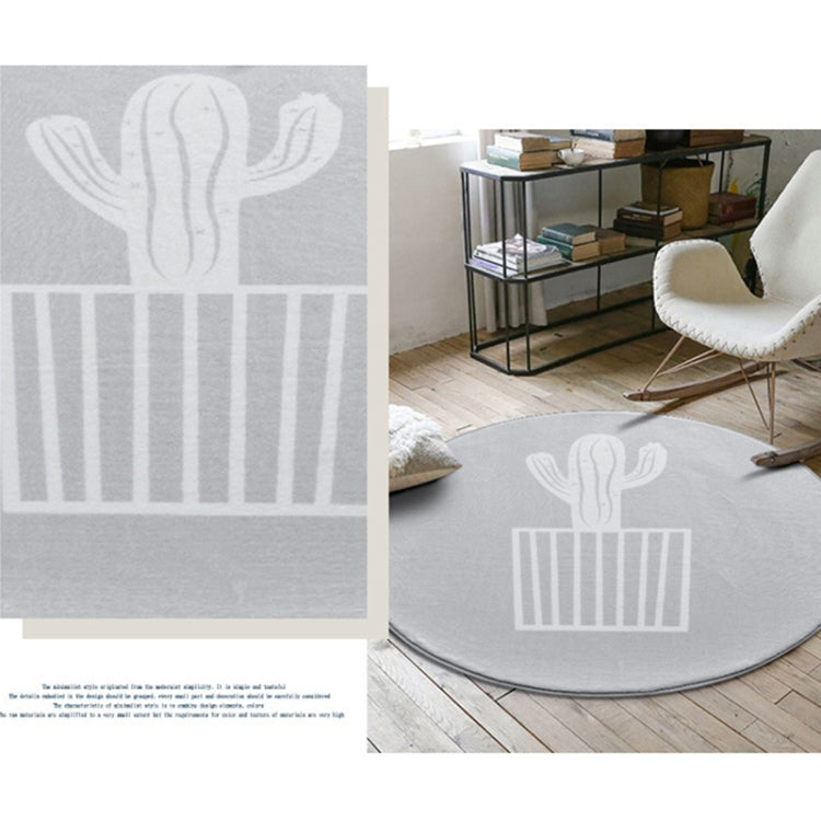 Round Carpets for Living Room Children Play Floor Mat, Size:100cm Diameter