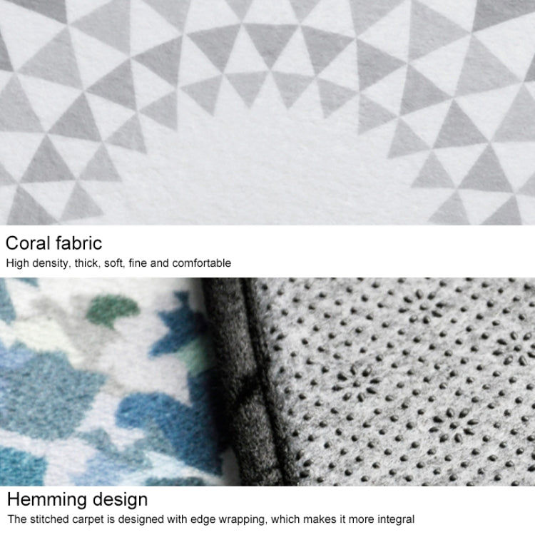 Round Carpets for Living Room Children Play Floor Mat, Size:120cm Diameter