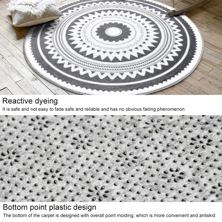 Round Carpets for Living Room Children Play Floor Mat, Size:150cm Diameter