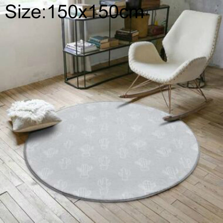 Round Carpets for Living Room Children Play Floor Mat, Size:150cm Diameter
